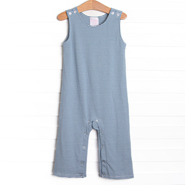 Evan Long Jon Jon, Steel Blue Stripe