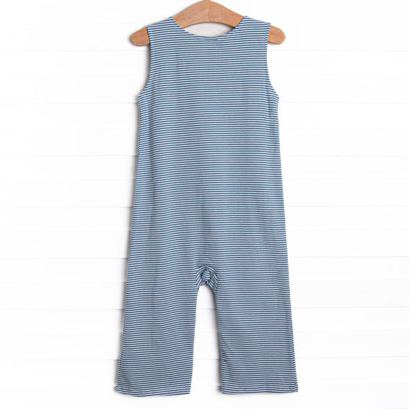 Evan Long Jon Jon, Steel Blue Stripe