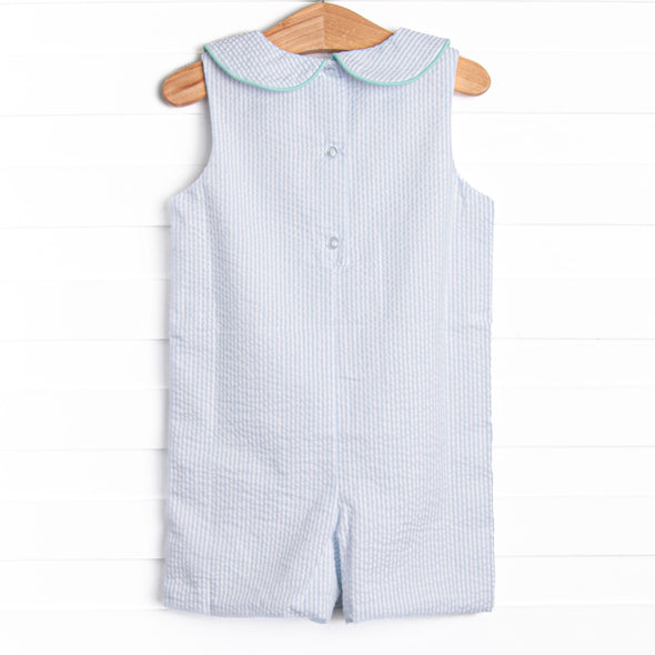 Minted Mouse Applique Jon Jon, Green