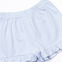 Costume Contest Ruffle Short Set, Blue