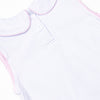 Tulip Tiers Embroidered Ruffle Short Set, Pink