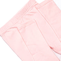 Gingham Garden Party Legging Set, Pink