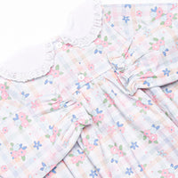 Gingham Garden Party Bubble, Pink
