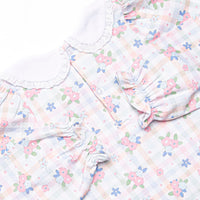 Gingham Garden Party Dress, Pink