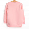 Doodle Days Embroidered Sweatshirt, Pink