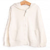 Park Zip-Up Jacket, White