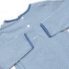 Noah Long Sleeve Pocket Bubble, Steel Blue Stripe