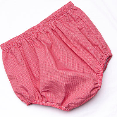 Dream Come True Applique Diaper Set, Red