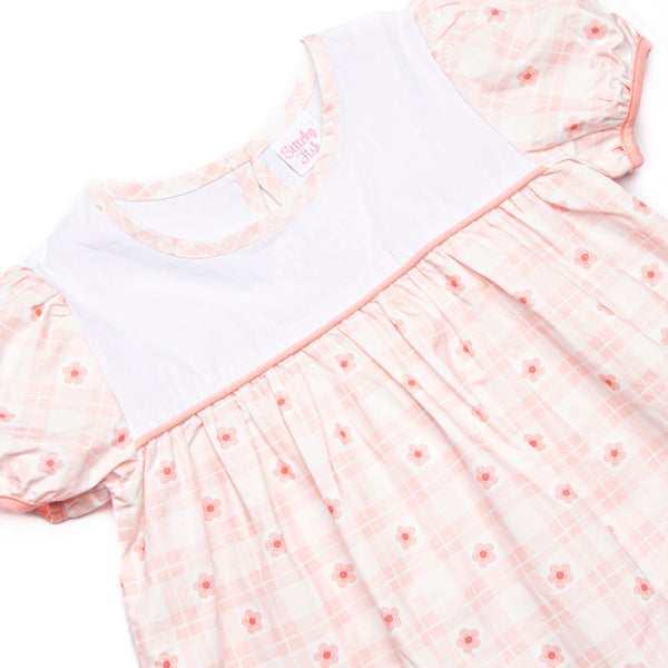 Picnic Petals Diaper Set, Pink