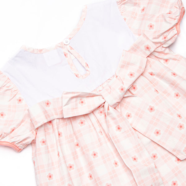 Picnic Petals Diaper Set, Pink