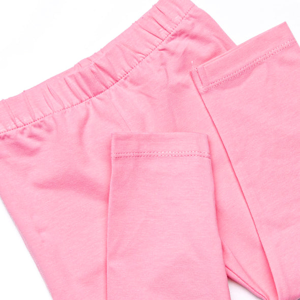 Christmas Eve Delivery Smocked Legging Set, Pink Gingham