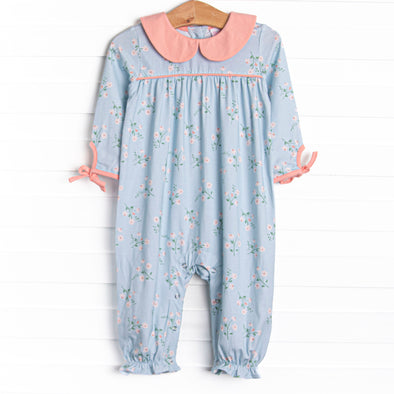 Beautiful Day Romper, Blue