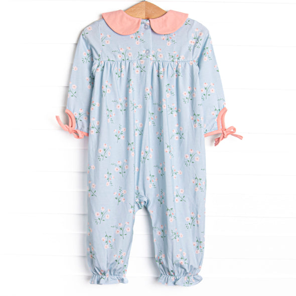 Beautiful Day Romper, Blue