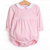 Erin Long Sleeve Bubble, Pink Stripe