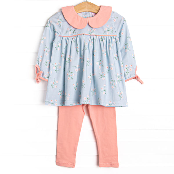 Beautiful Day Legging Set, Blue
