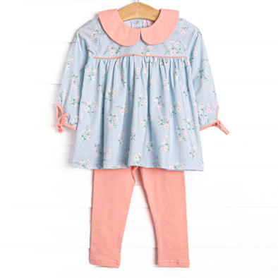 Beautiful Day Legging Set, Blue