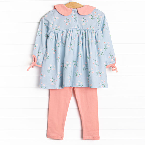 Beautiful Day Legging Set, Blue