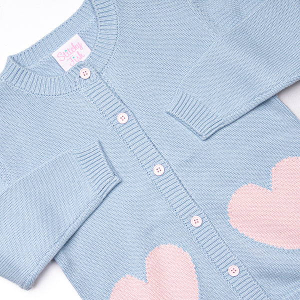 Secret Admirer Cardigan, Blue