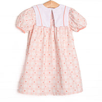 Picnic Petals Bib Dress, Pink