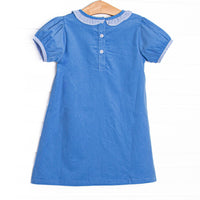 Briarcliff Classic Dress, Blue