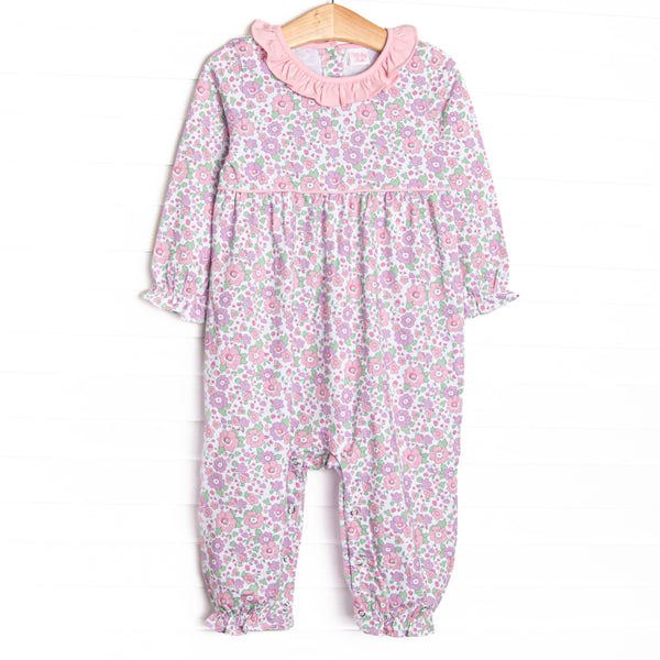 Bellflower Beauty Romper, Pink Floral