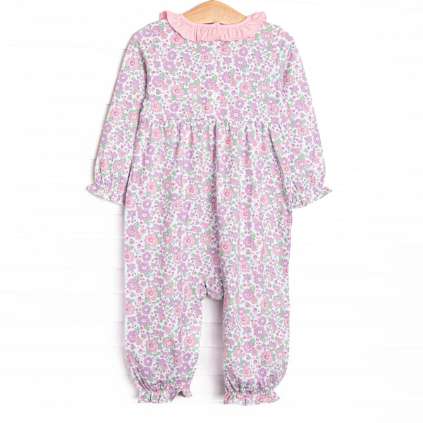 Bellflower Beauty Romper, Pink Floral