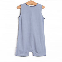 Henry Jon Jon, Navy and Slate Blue Stripe