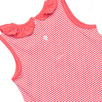 Hannah Short Set, Strawberry Pink Stripe
