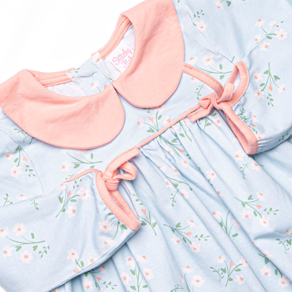 Beautiful Day Romper, Blue