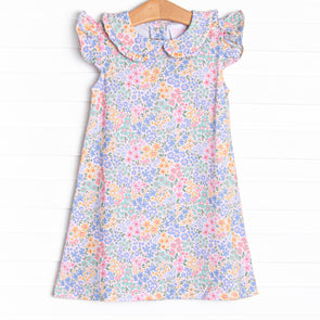 Bloom Baby Bloom Dress, Blue