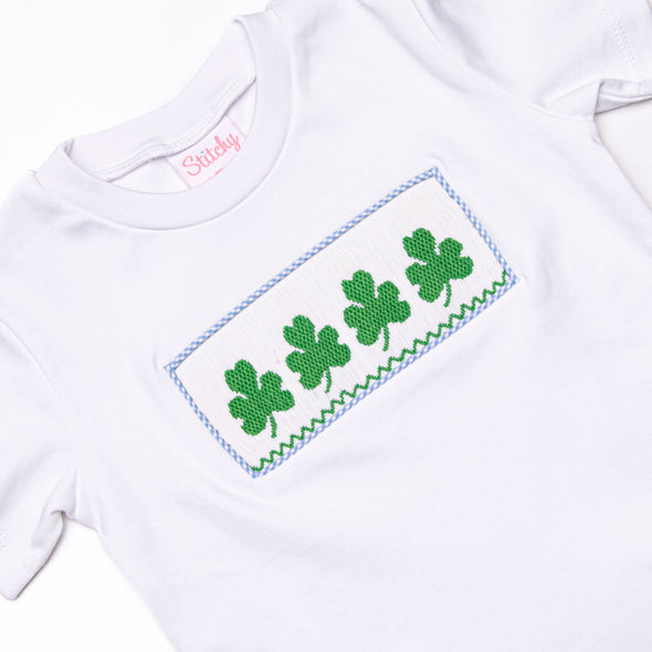 Lucky Me Smocked Pant Set, Blue