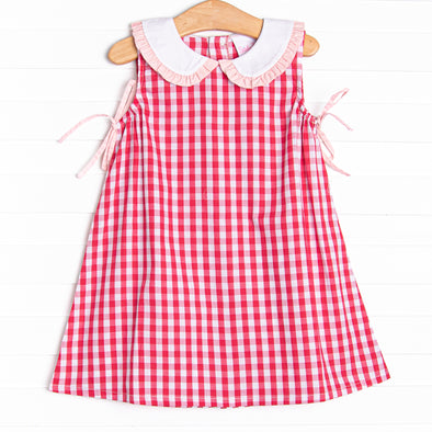 Playground Picnic Dress, Red