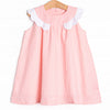 Simple Scallops Dress, Pink