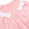 Simple Scallops Dress, Pink