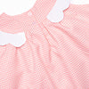 Simple Scallops Dress, Pink