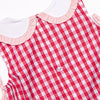 Playground Picnic Dress, Red