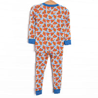 Sweet Stack Bamboo Pajama Set, Blue