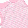 Spikey-saurus Applique Short Set, Pink