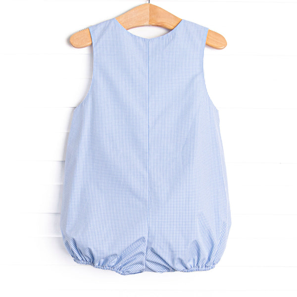 Land I Love Smocked Bubble, Light Blue