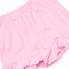 Spikey-saurus Applique Short Set, Pink