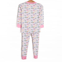 Hard Days Work Bamboo Pajama Set, Pink