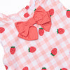 Strawberry Picnic Dress, Pink