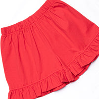 Sea to Shining Sea Smocked Ruffle Short Set, Blue