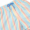 Seaside Stripes Swim Trunks, Blue