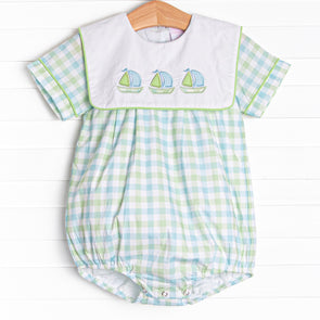 Sailor Shores Applique Bubble, Green