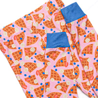 Sweet Stack Bamboo Pajama Set, Pink