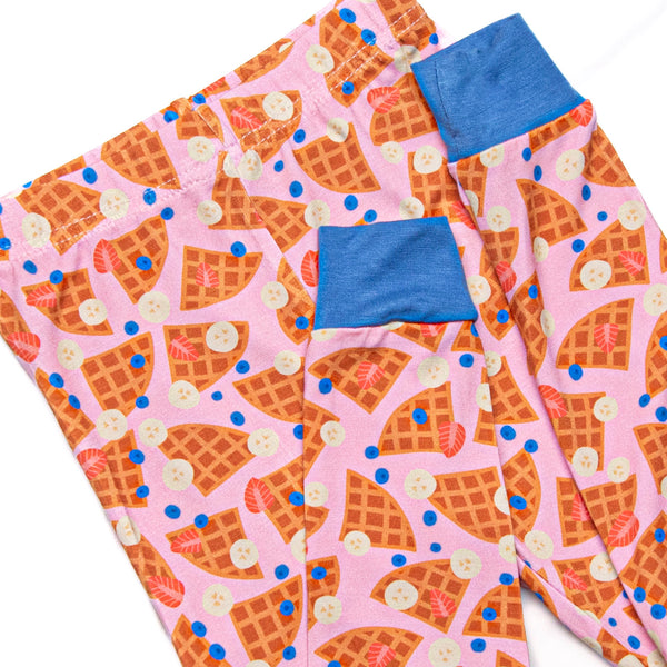Sweet Stack Bamboo Pajama Set, Pink