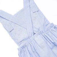 Banner in the Breeze Smocked Bubble, Blue