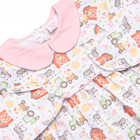 Hard Days Work Diaper Set, Pink