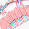 Seaside Stripes Bikini, Pink